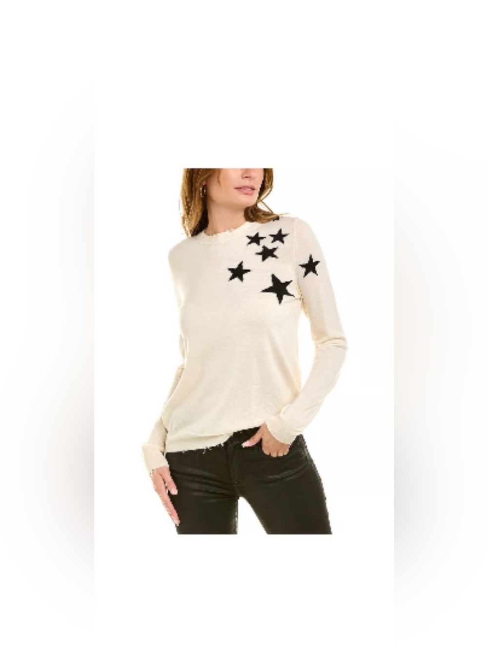 Zadig & Voltaire Miss Star Merino Wool Sweater Size Small